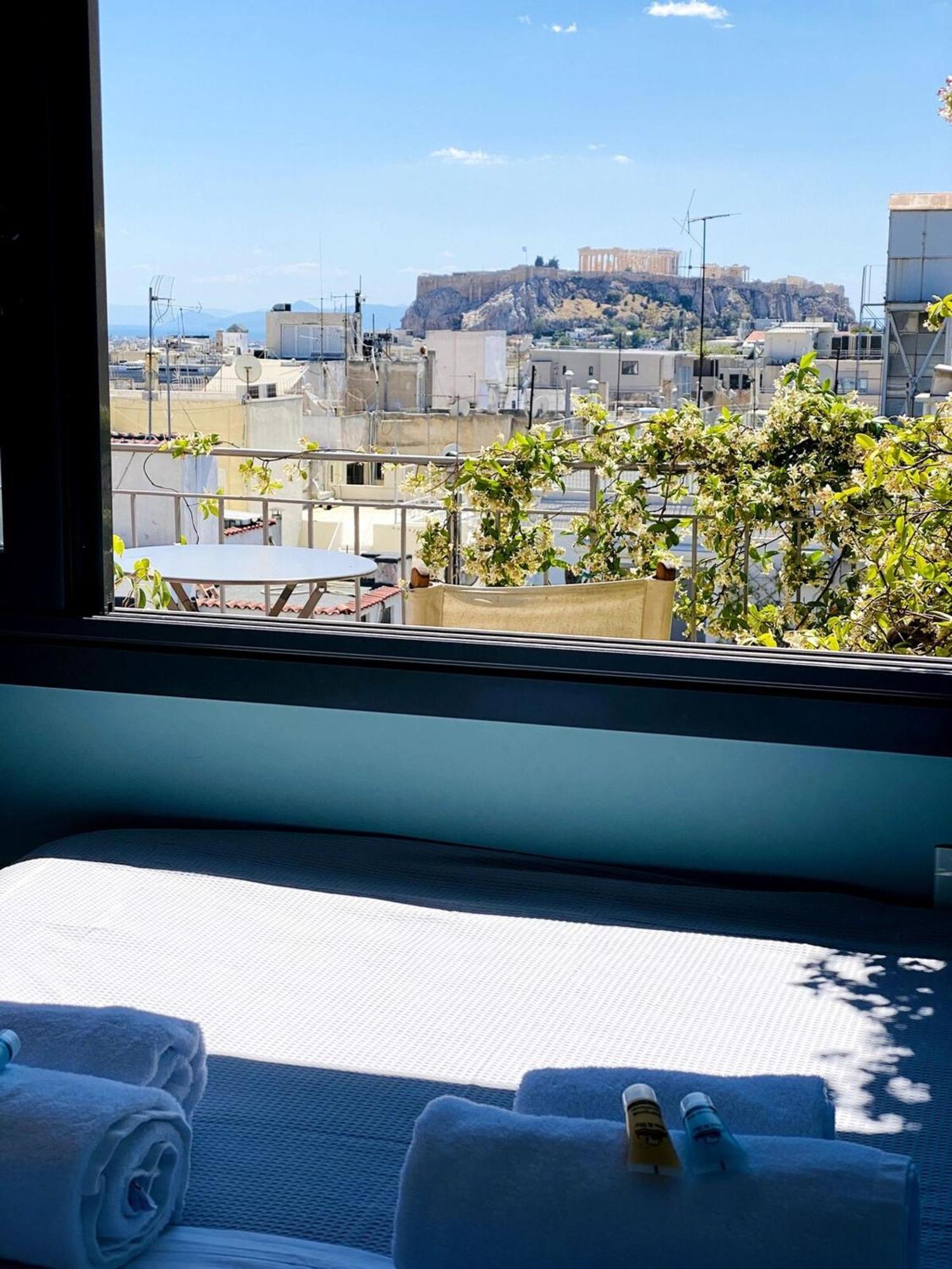 200Mbps Wifi - Penthouse With Acropolis View Leilighet Athen Eksteriør bilde